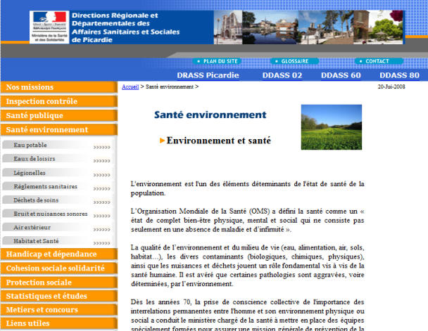 Une administration transparente : la DRASS Picardie