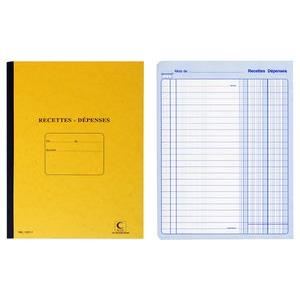 Cahier comptable Recettes-Dépenses